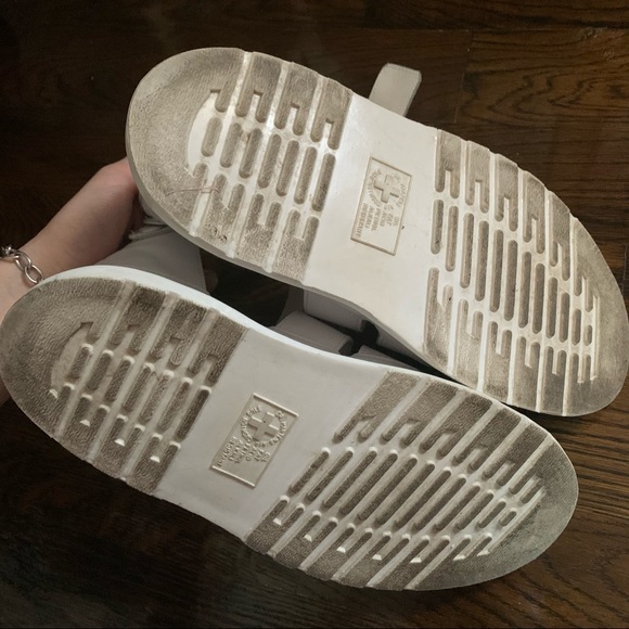 Dr Martens Clarissa White Sandals - Picture 3 of 5